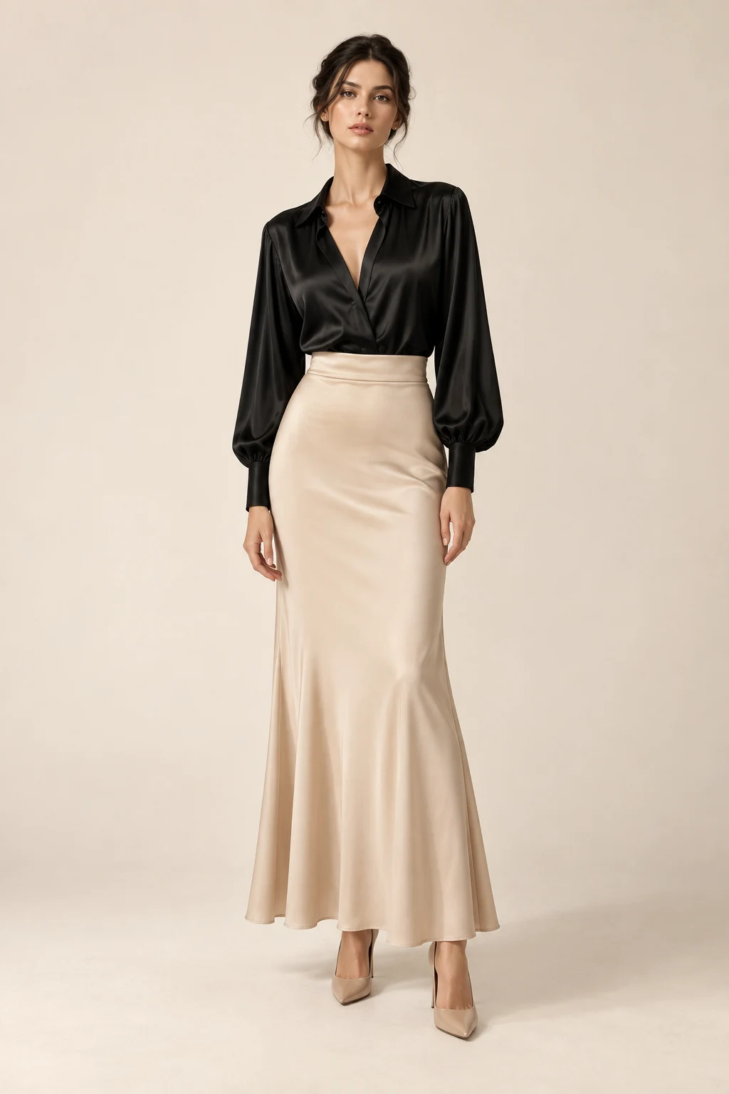Blouse, soie